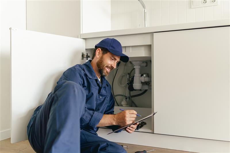 Residential plumber providing service in a Thousand Oaks home